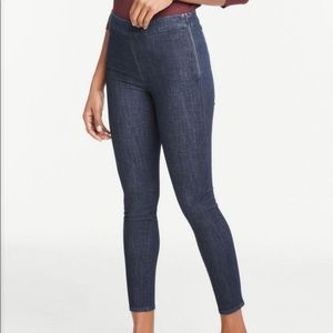 Ann Taylor Side Zip Leggings